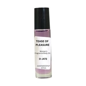 Tease of Pleasure (Women) Body Oil 10 ml Fragrance All Natural 1/3 oz Roll-On